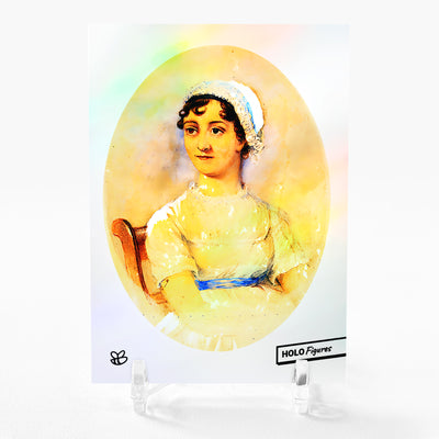 JANE AUSTEN Holographic Card 2024 GleeBeeCo Holo Figures #JNWT [INCREDIBLE]