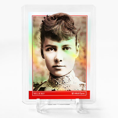 NELLIE BLY Card 2024 GleeBeeCo Holo Figures Around the World in 72 Days #NLAN
