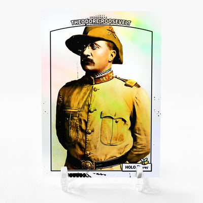 THEODORE ROOSEVELT Rough Rider Card 2024 GleeBeeCo Holographic #THRG