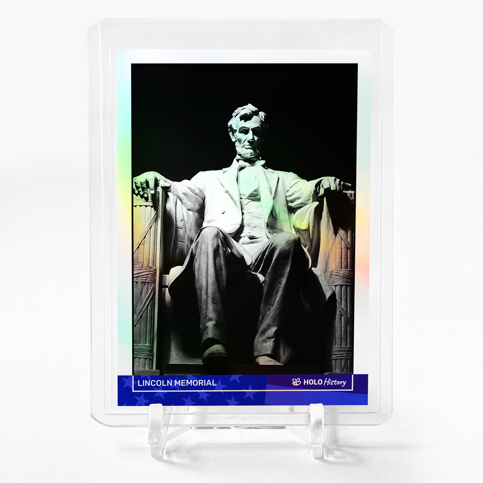 LINCOLN MEMORIAL Card 2024 GleeBeeCo Holo History (Abraham Lincoln) #LNWS