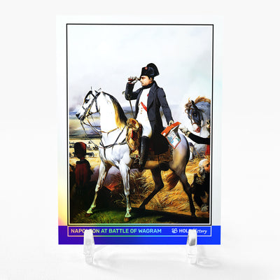 NAPOLEON AT BATTLE OF WAGRAM Card 2024 GleeBeeCo Painted by Horace Vernet #NPPN