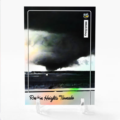 RUSKIN HEIGHTS TORNADO Photo Card Holo History 2024 GleeBeeCo #RSST