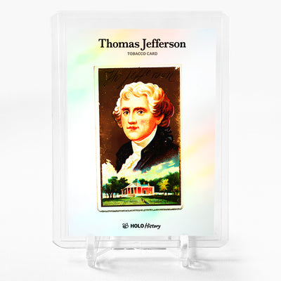 THOMAS JEFFERSON Art Card 2024 GleeBeeCo Holo History Great Americans #THGR