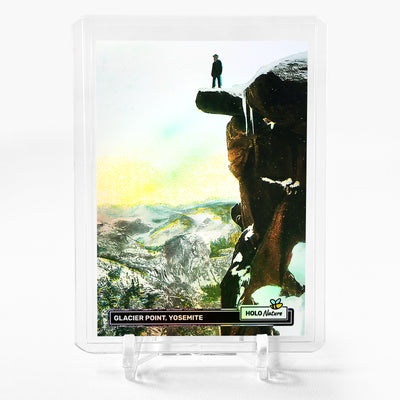 GLACIER POINT Yosemite Valley Trading Card 2024 GleeBeeCo Holographic #GLS9