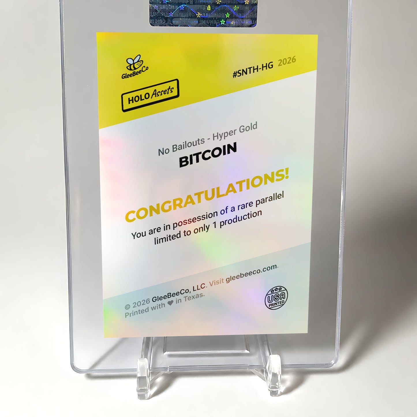 Satoshi Nakamoto No Bailouts
