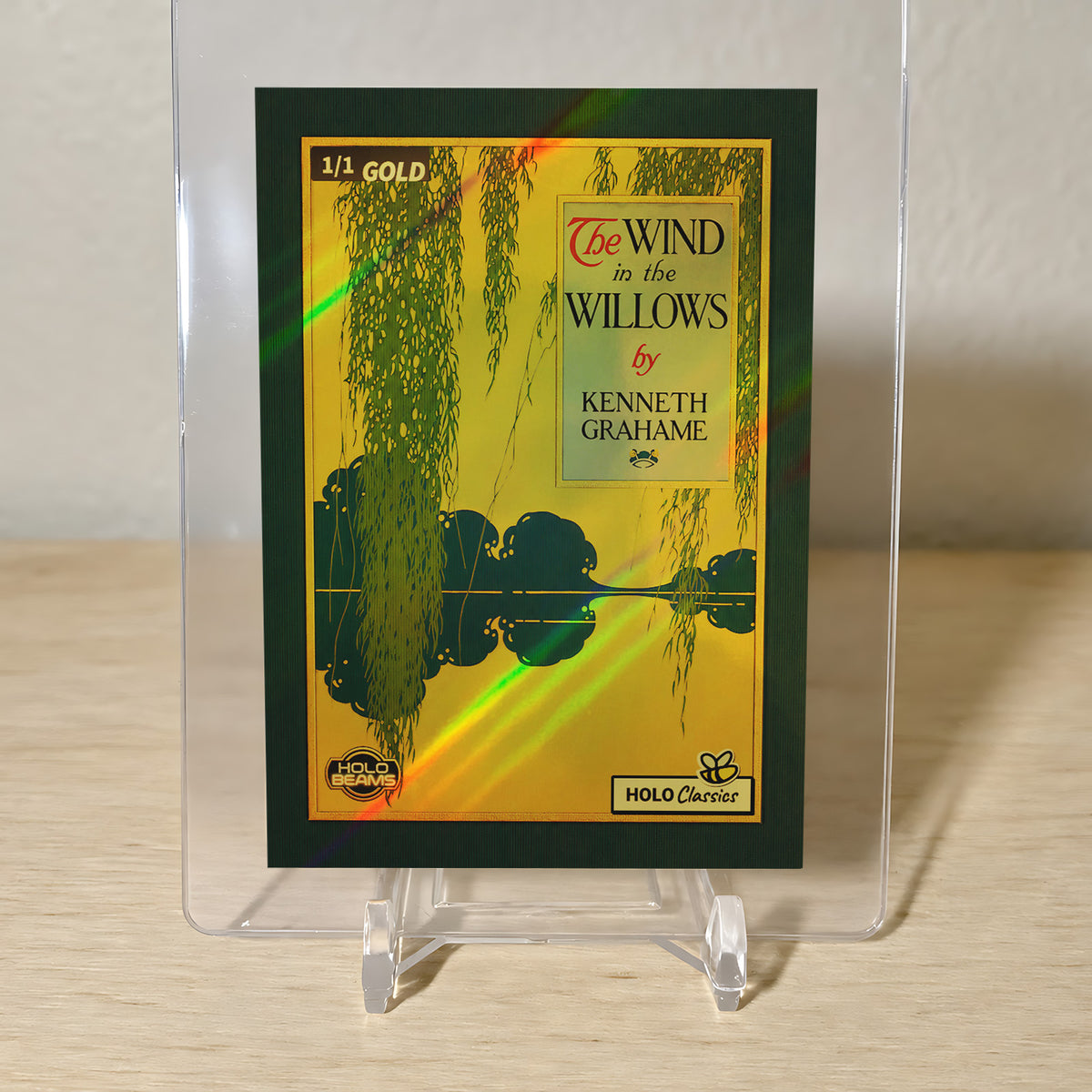 The Wind in the Willows Card Book Cover 2026 GleeBeeCo Gold Holo Beams 1/1