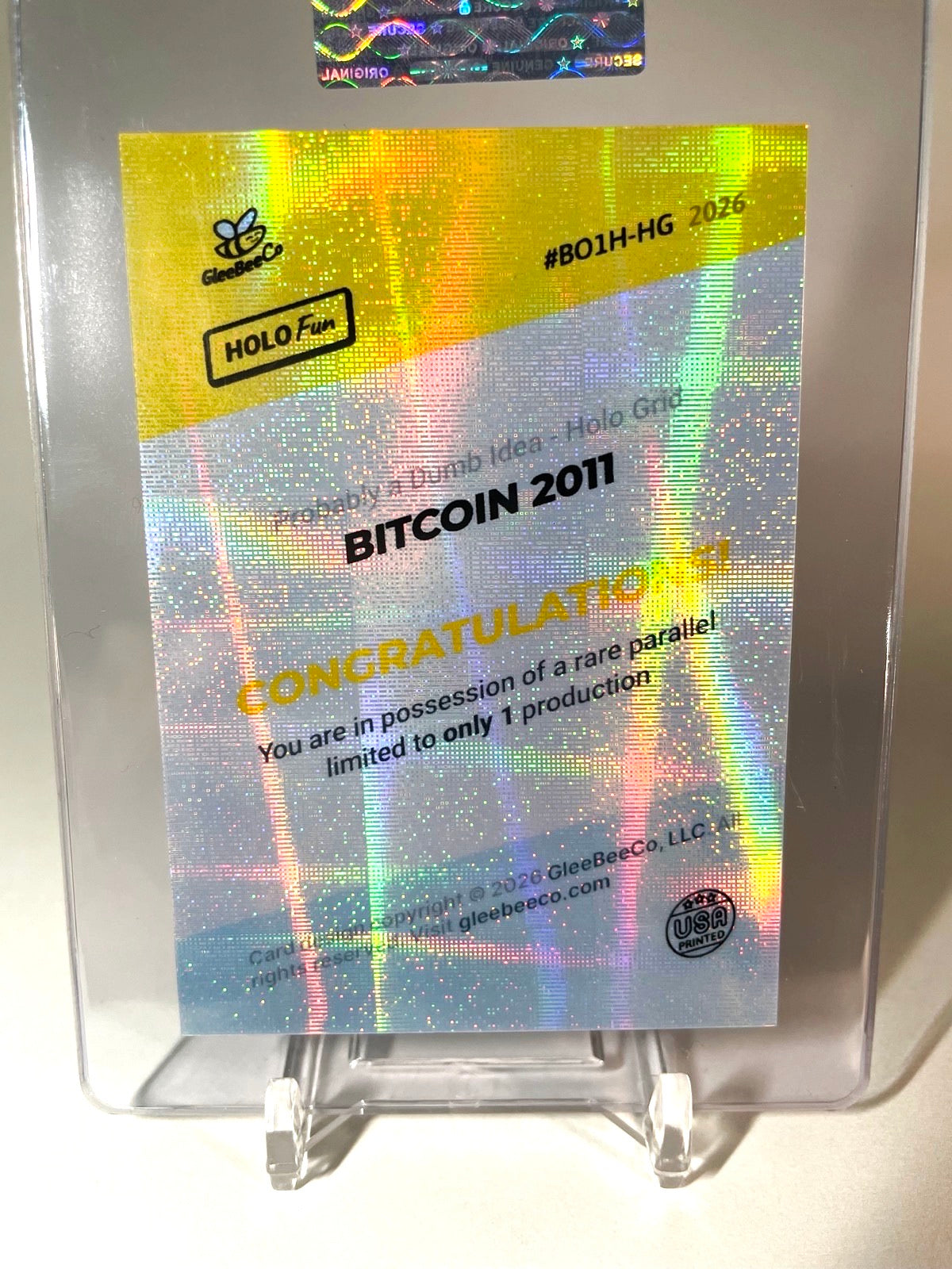 Bitcoin Probably a Dumb Idea