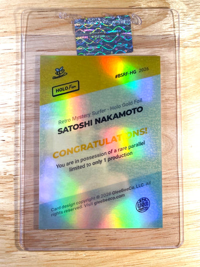 Satoshi Nakamoto Mystery Surfer