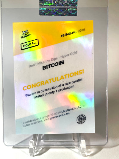 Don't Miss the Dips Bitcoin