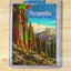 Sequoia National Park Card California Retro Poster Style 2026 GleeBeeCo Holo 1/1