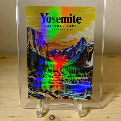 1/1 Yosemite National Park Trading Card California 2026 GleeBeeCo Holo