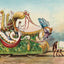 3-Butterfly Float Houston Carnival 1907 Vintage Print (7 Sizes) - Premium Print