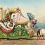 3-Butterfly Float Houston Carnival 1907 Vintage Print (7 Sizes) - Premium Print