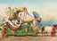 3-Butterfly Float Houston Carnival 1907 Vintage Print (7 Sizes) - Premium Print