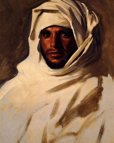 A Bedouin Arab art print by John Singer Sargent (1891)