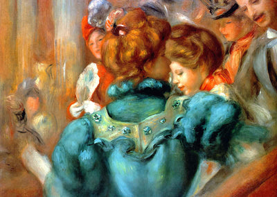 A Box in the Theater Des Varietes Art Print 1898 by Renoir (6 Sizes)