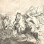 A Cavalry Fight Art Print 1632 Painting by Rembrandt (6 Sizes) - Archival Paper