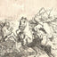 A Cavalry Fight Art Print 1632 Painting by Rembrandt (6 Sizes) - Archival Paper