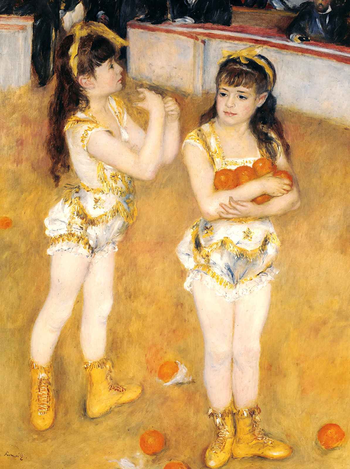 Acrobats at the Cirque Fernando 1879 Art Print (6 Sizes) - Archival Paper