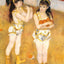 Acrobats at the Cirque Fernando (Francisca and Angelina Wartenberg) fine art print by Pierre-Auguste Renoir (1879)