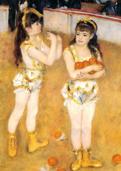 Acrobats at the Cirque Fernando 1879 Art Print (6 Sizes) - Archival Paper