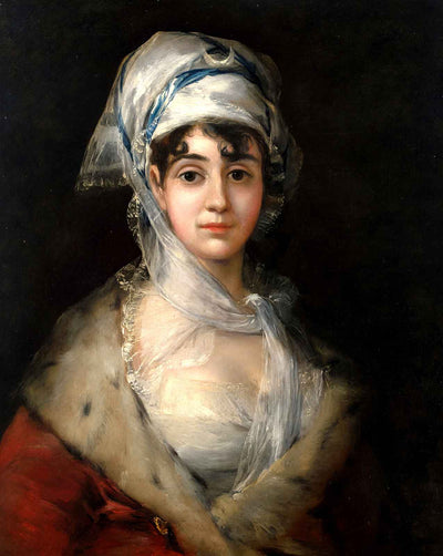 Actress Antonia Zarate art print by Francisco Goya (1811)