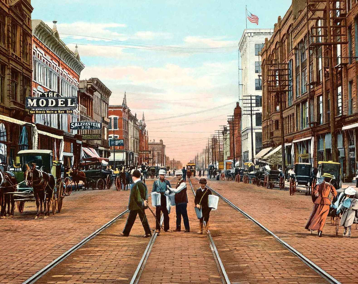 Adams Street Looking North