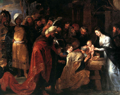 Adoration of the Magi (1619) painting by Peter Paul Rubens (1619)