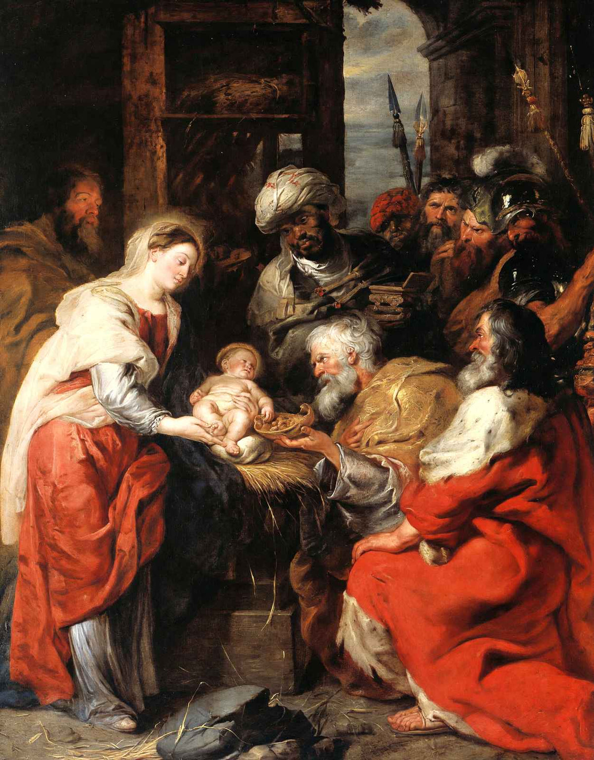 Adoration of the Magi 1629 by Peter Paul Rubens Fine Art Print (6 Sizes)