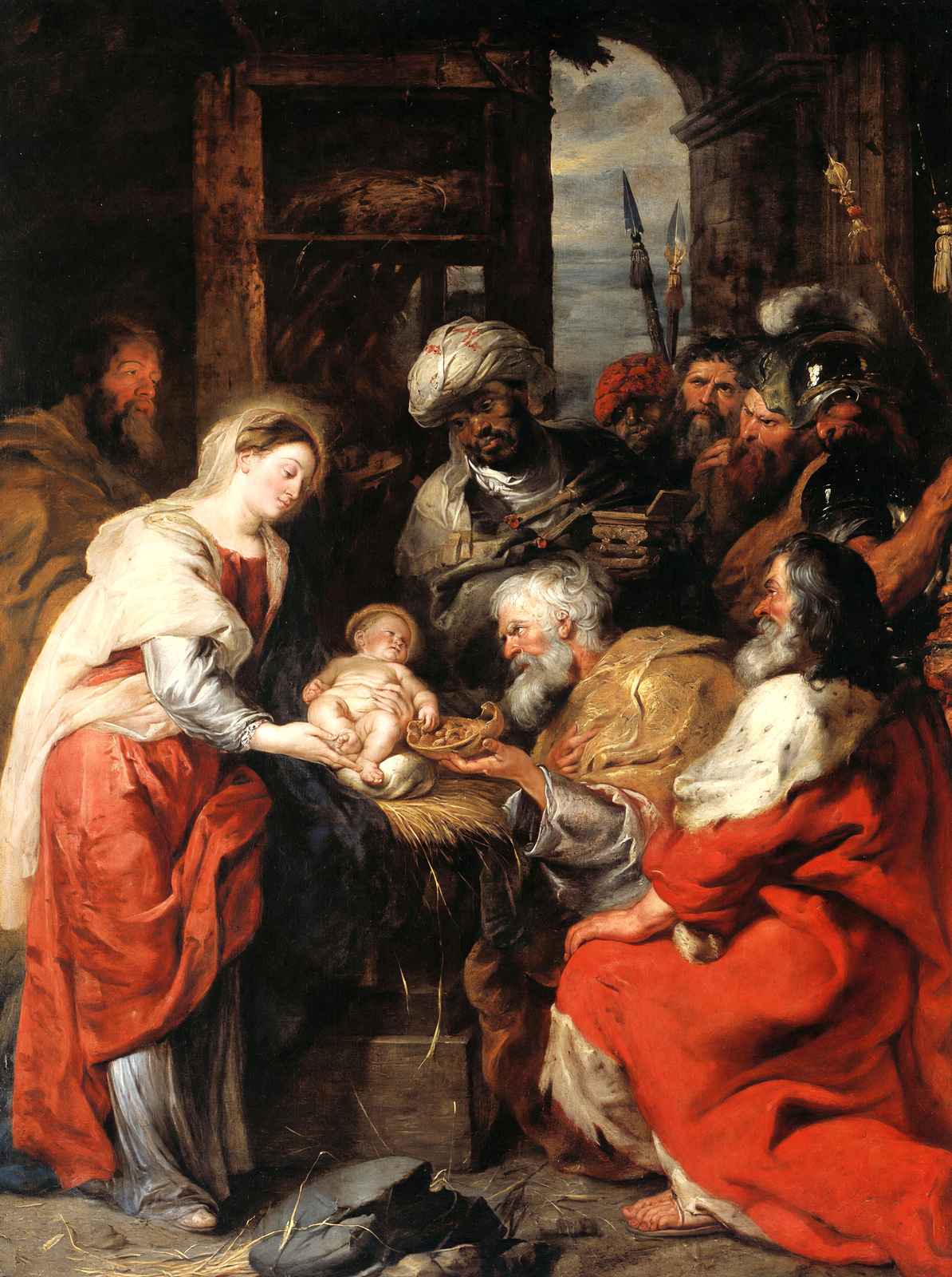Adoration of the Magi 1629 by Peter Paul Rubens Fine Art Print (6 Sizes)