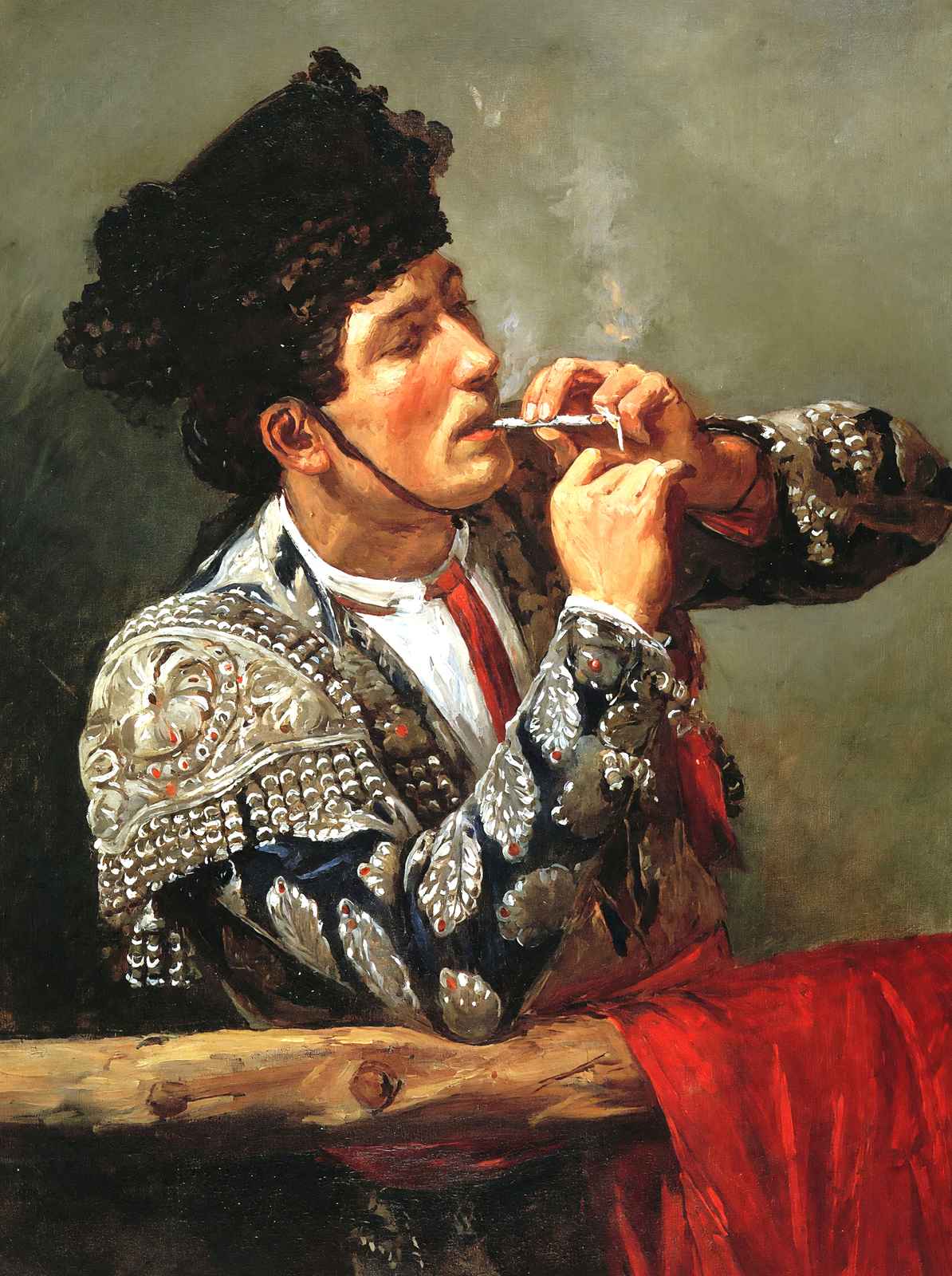 After the Bullfight Fine Art Print 1873 Painting by Mary Cassatt (6 Sizes)