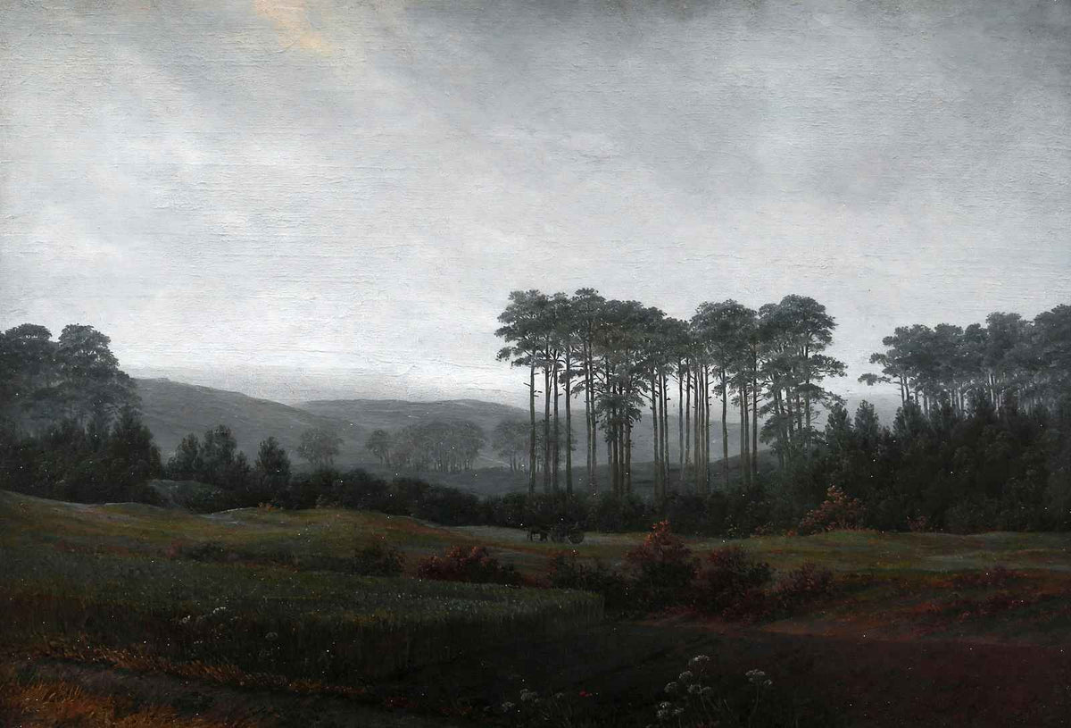 Afternoon 1821 Painting by Caspar David Friedrich Art Print (6 Sizes)
