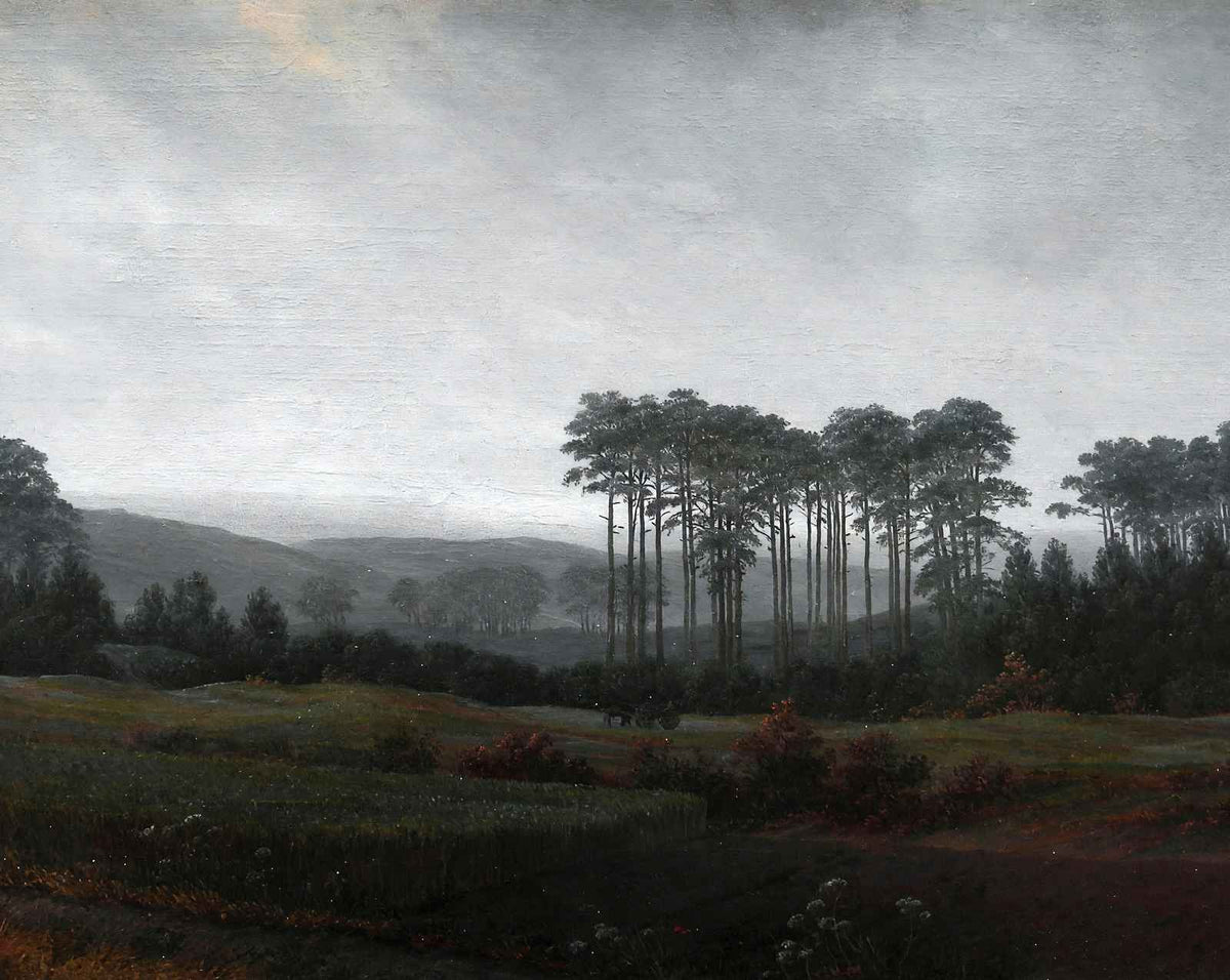 Afternoon art print by Caspar David Friedrich (1821)
