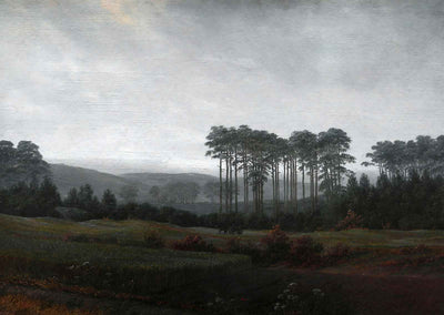 Afternoon 1821 Painting by Caspar David Friedrich Art Print (6 Sizes)