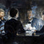 A Game of L'hombre in Brøndum's Hotel by Anna Palm Art Print (6 Sizes)