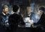 A Game of L'hombre in Brøndum's Hotel by Anna Palm Art Print (6 Sizes)