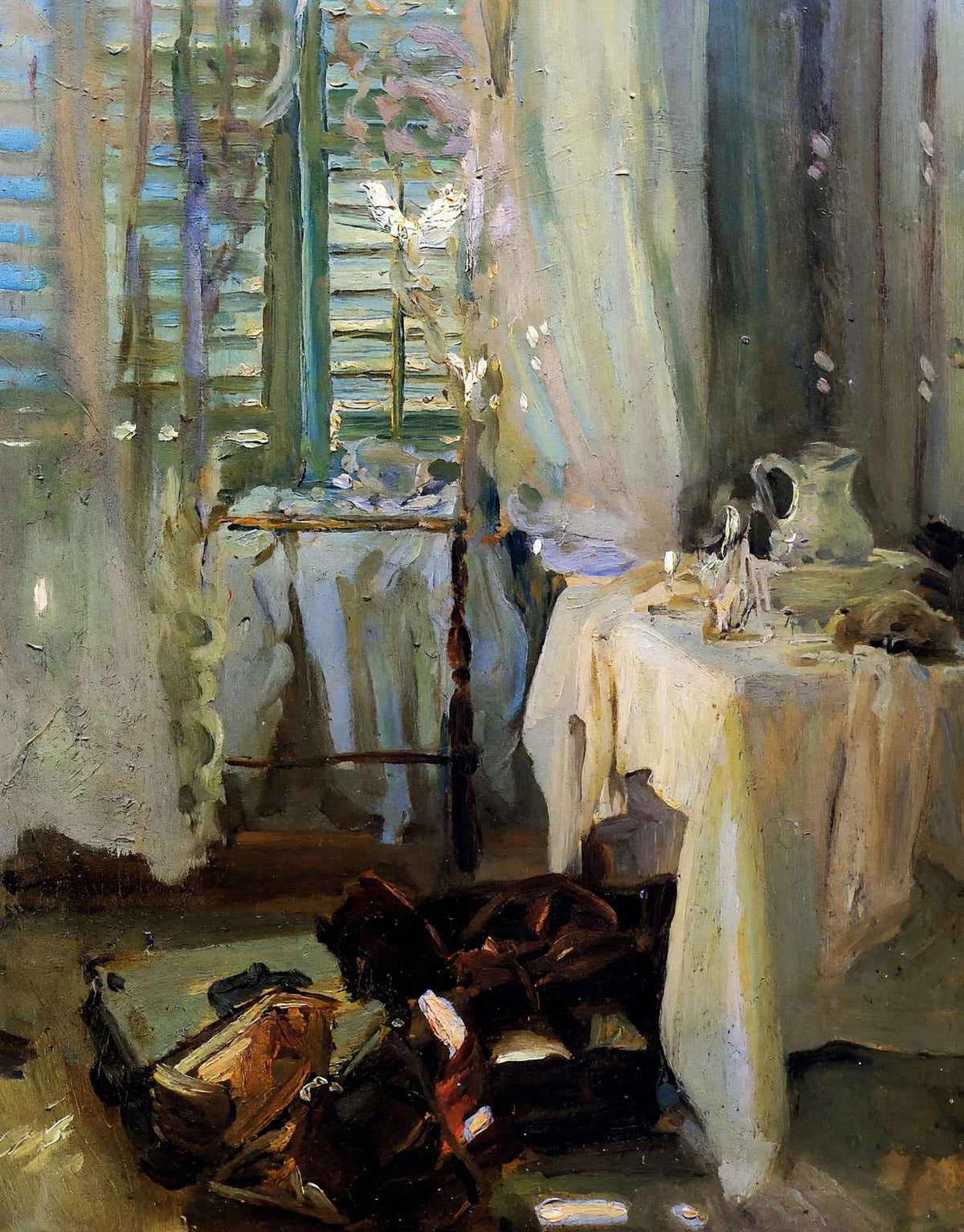 A Hotel Room 1907 Painting by John Singer Sargent Art Print (6 Sizes)