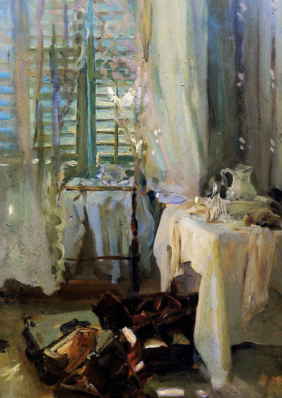 A Hotel Room 1907 Painting by John Singer Sargent Art Print (6 Sizes)