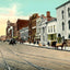 South Main Street Looking South from East Market Akron 1907 Vintage Print