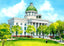 Alabama State Capitol Montgomery in 1906 Vintage Print (7 Sizes) - Enhanced