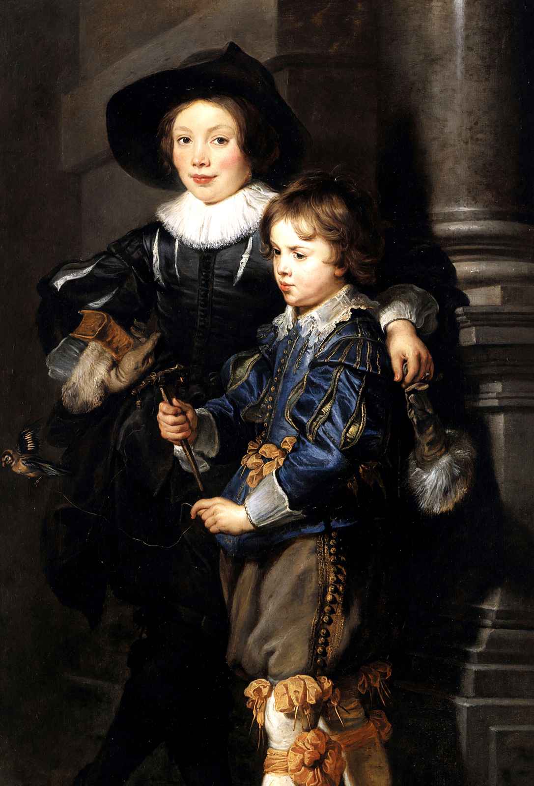 Albert and Nicolaas Rubens Art Print 1627 by Peter Paul Rubens (6 Sizes)