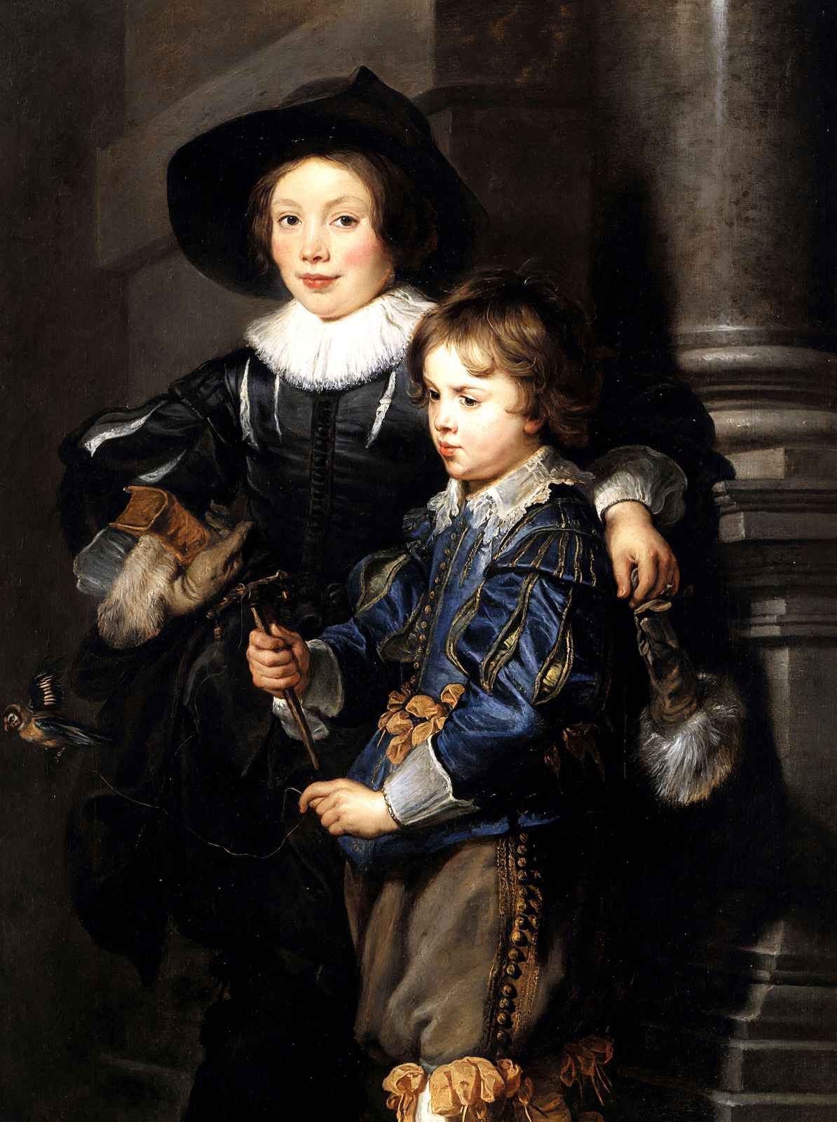 Albert and Nicolaas Rubens Art Print 1627 by Peter Paul Rubens (6 Sizes)