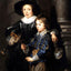 Albert and Nicolaas Rubens art print by Peter Paul Rubens (1627)