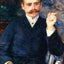 Albert Cahen D`anvers 1881 Painting by Pierre-Auguste Renoir Art Print (6 Sizes)