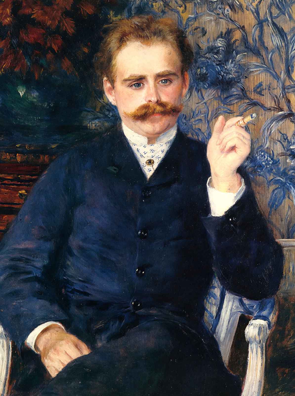 Albert Cahen D`anvers 1881 Painting by Pierre-Auguste Renoir Art Print (6 Sizes)