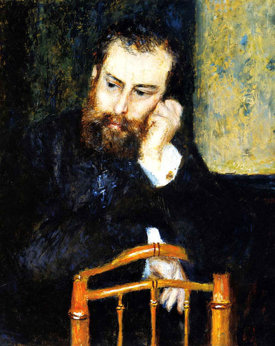 Alfred Sisley fine art print by Pierre-Auguste Renoir (1876)