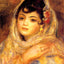 Algerian Woman Fine Art Print 1881 Painting by Pierre-Auguste Renoir (6 Sizes)
