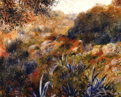 Algerian Landscape (the Ravine of the Wild Women) art print by Pierre-Auguste Renoir (1881)