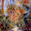 Algiers, the Garden of Essai Art Print 1881 by Pierre-Auguste Renoir (6 Sizes)