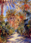 Algiers, the Garden of Essai Art Print 1881 by Pierre-Auguste Renoir (6 Sizes)